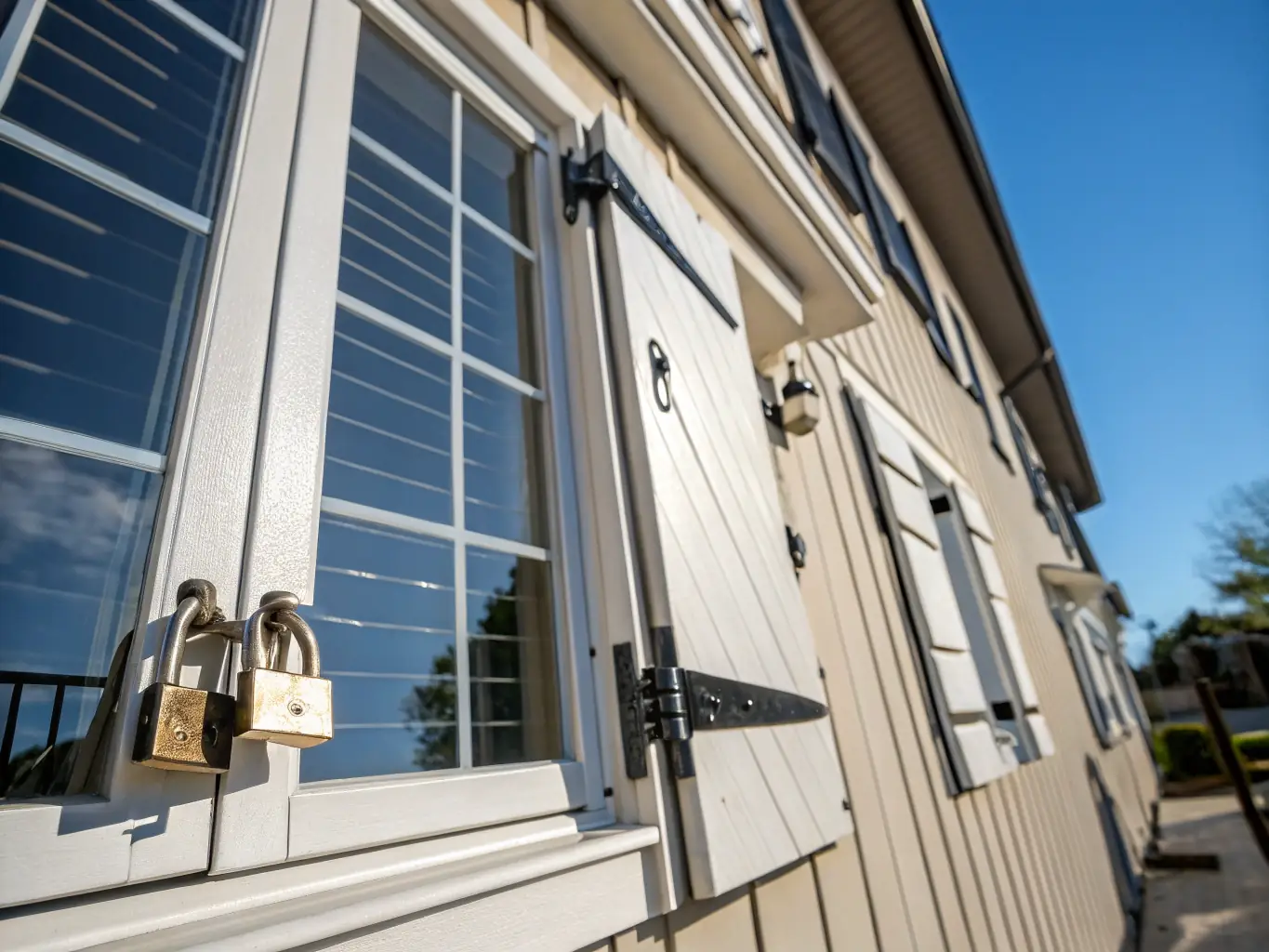 A house stands strong against a storm, symbolizing protection and security. The image emphasizes the benefits of property insurance in safeguarding your assets.