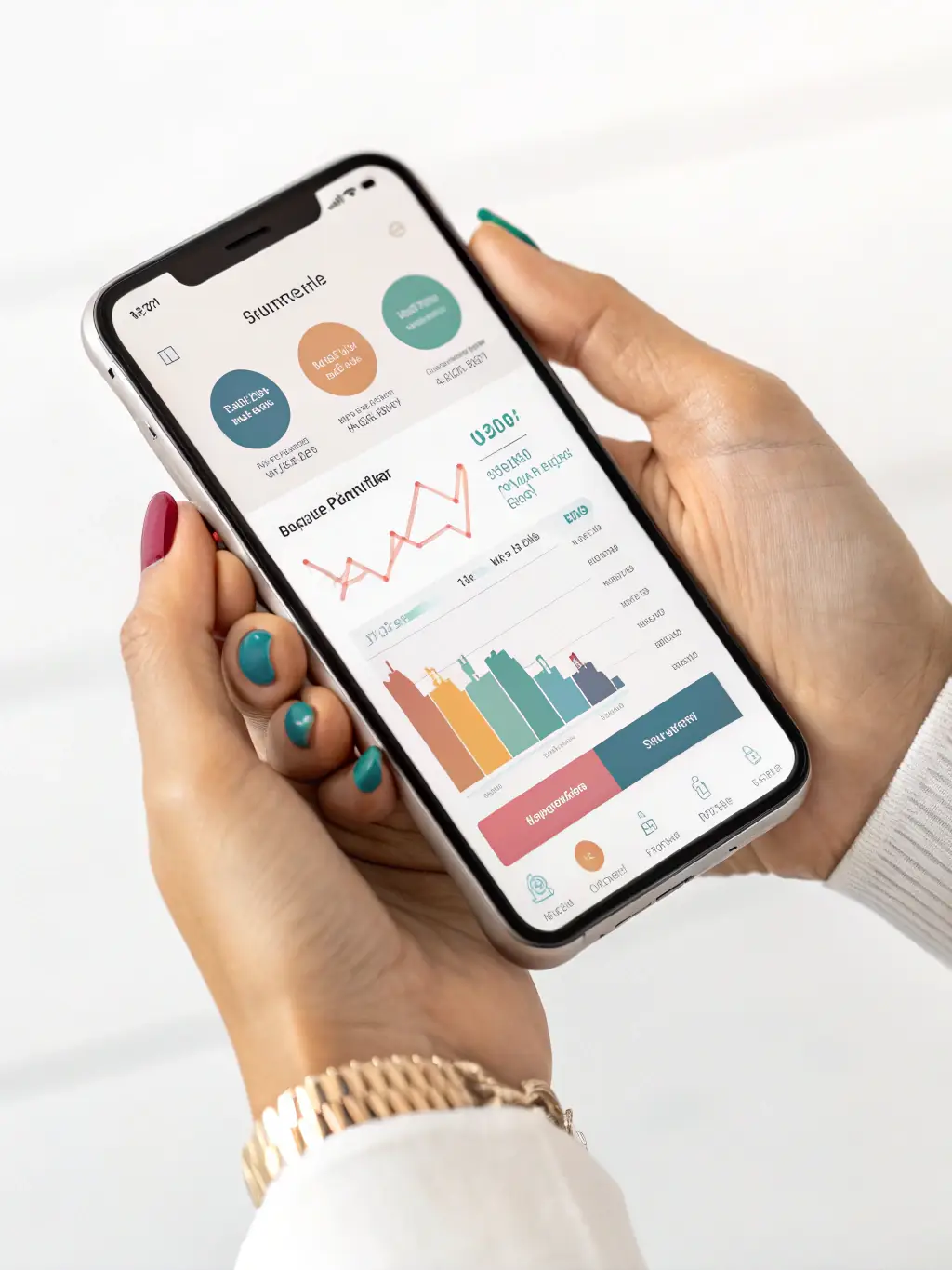 A photograph of a Tax-Free Savings Account (TFSA) interface on a mobile banking app, showcasing the flexibility and tax-free growth of this savings option.